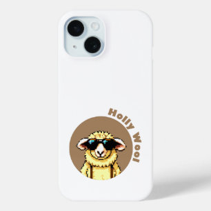 Coque Pour iPhone 15 Mouton à bois creux