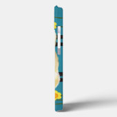 Coques Case-Mate iPhone Moutons et fleurs jaunes (Verso / Gauche)