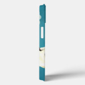 Coques Case-Mate iPhone Moutons et fleurs jaunes (Verso / Droite)