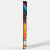 Coques Case-Mate iPhone Mouvement de couleurs Abstrait (Verso / Droite)