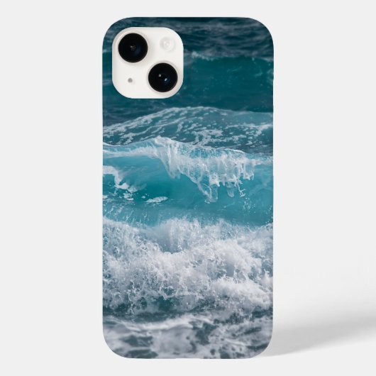 Coques Case-Mate iPhone Mouvement de mer tranquille inspiré de la prime (Verso)