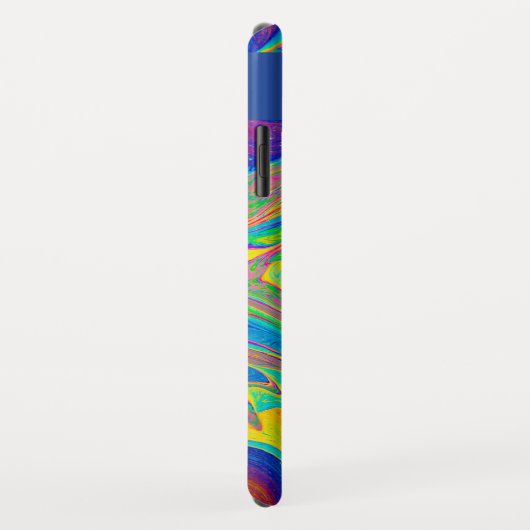 Coques Case-Mate iPhone Mouvement psychédélique modifiable (Dos/Droite)