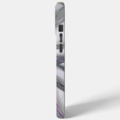 Coques Case-Mate iPhone Mouvements de filigrane Abstrait Moderne Fractale (Verso / Gauche)