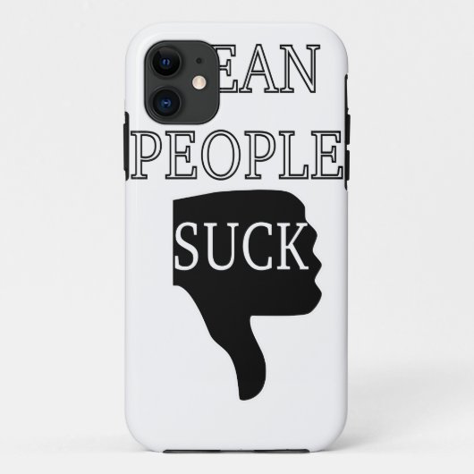Coques Case-Mate iPhone Moyenne Des Gens Suck (Dos)