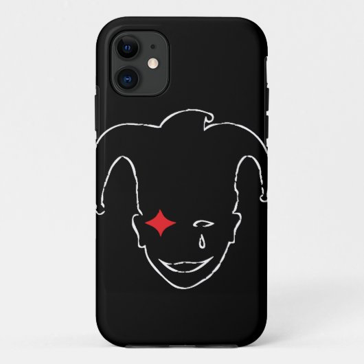 Coques Case-Mate iPhone MTJ Noir, Rouge Et Blanc (Dos)