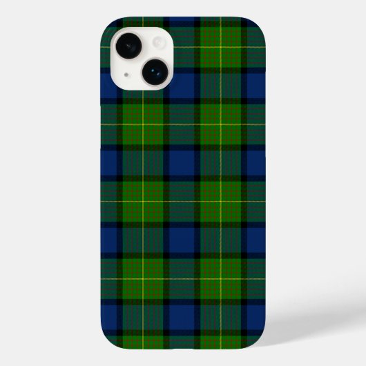 Coques Case-Mate iPhone Muir Moore écossais vert bleu plaid (Verso)
