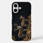 Coques Case-Mate iPhone Mule Deer Buck & Doe (Verso)