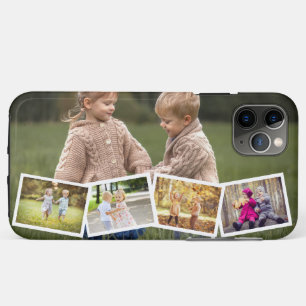 Case-Mate iPhone Case Multi Photo 5 Image Collage Zig Zag Horizontal