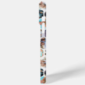 Coques Case-Mate iPhone Multi Photo Collage Simple Moderne Hexagon Motif (Verso / Gauche)