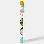 Coques Case-Mate iPhone Multi Photo Collage Simple Moderne Hexagon Motif (Verso / Droite)