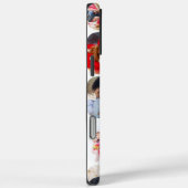 Coques Case-Mate iPhone Multi Photo Collage Simple Moderne Hexagon Motif (Verso / Droite)