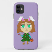 Coques Case-Mate iPhone Multi Vacances Chibi (Dos)