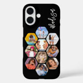 Coques Case-Mate iPhone Multiphoto Collage simple moderne personnalisé (Verso)