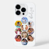 Coques Case-Mate iPhone Multiphoto Collage simple moderne personnalisé (Verso)