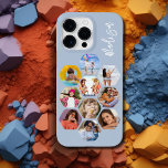 Coque Pour Pour iPhone 14 Pro Max Multiphoto Collage simple moderne personnalisé<br><div class="desc">Multi Photo Collage Simple Modern Personnalisé Nom Hexagon Motif Smartphone coque iphone dispose d'un collage photo de vos photos préférées en forme d'hexagone. Personnalisé avec votre nom. Parfait pour l'anniversaire, Noël, Fête des Mères, Fête des pères, Grands-parents, frère, soeur, meilleur ami et plus. CONSEIL PHOTO : centrez vos photos avant...</div>