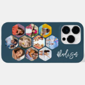 Coques Case-Mate iPhone Multiphoto Collage Simple Moderne Personnalisé Cas (Verso (horizontal))