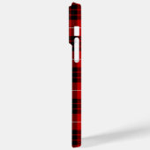 Coques Case-Mate iPhone Munro tartan rouge noir plaid (Verso / Gauche)