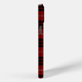 Coques Case-Mate iPhone Munro tartan rouge noir plaid (Verso / Droite)