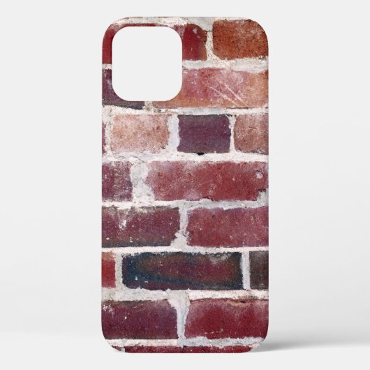 Coques Case-Mate iPhone Mur Brown en brique (Verso)