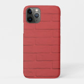 Coques Case-Mate iPhone mur de brique rouge (Dos)