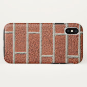 Coques Case-Mate iPhone mur de briques rouges rustique (Dos (Horizontal))