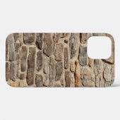 Coques Case-Mate iPhone Mur de pierre texture rustique arrière - plan (Verso (horizontal))