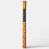 Coques Case-Mate iPhone Mur défectueux avec texture jaune et orange (Verso / Gauche)