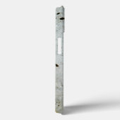 Coques Case-Mate iPhone Mur en béton craqué avec de petites pierres (Verso / Droite)