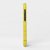 Coques Case-Mate iPhone mur en brique jaune (Dos/Gauche)