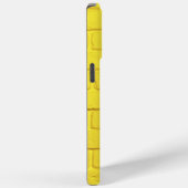 Coques Case-Mate iPhone mur en brique jaune (Verso / Droite)