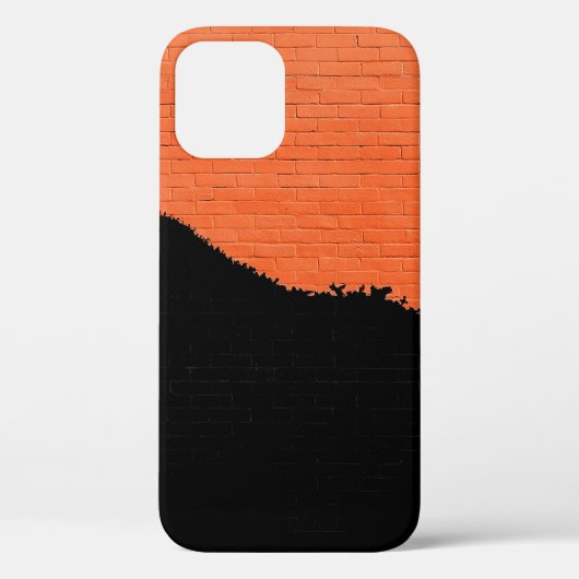 Coques Case-Mate iPhone Mur en briques peintes (Verso)