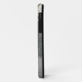 Coques Case-Mate iPhone Mur en pierre Steely (Dos/Gauche)