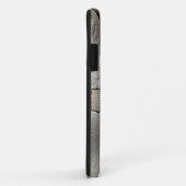 Coques Case-Mate iPhone Mur en pierre Steely (Dos/Droite)