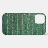 Coques Case-Mate iPhone Mur peint en vert (Verso (horizontal))