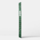 Coques Case-Mate iPhone Mur peint en vert (Verso / Droite)