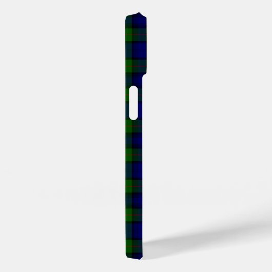 Coques Case-Mate iPhone Murray tartan bleu vert plaid (Verso / Droite)
