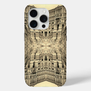 Coque iPhone 15 Pro Musée océanographique de Monaco vintage