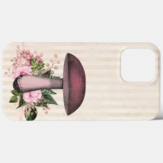 Coques Case-Mate iPhone Mushroom et compilation florale (Verso (horizontal))