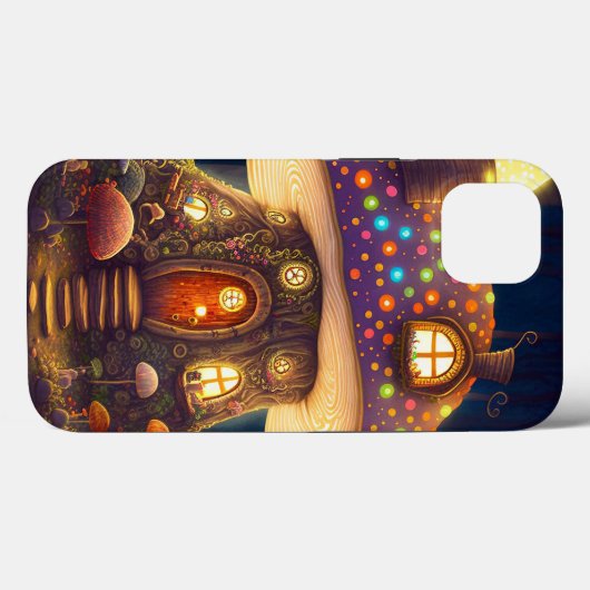 Coques Case-Mate iPhone Mushroom House Imaginaire Art (Verso (horizontal))