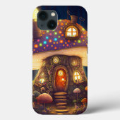 Coques Case-Mate iPhone Mushroom House Imaginaire Art (Verso)