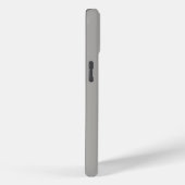 Coques Case-Mate iPhone Music Note moderne noir & gris (Verso / Droite)