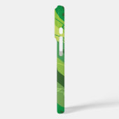Coques Case-Mate iPhone Music Note Stripes Greens (Verso / Gauche)