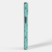 Coques Case-Mate iPhone Musical Noir (Verso / Droite)