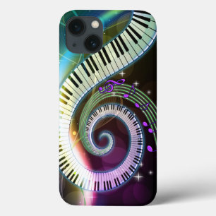 Etui iPhone 13 Musique 1 cas de Coque-Compagnon de point