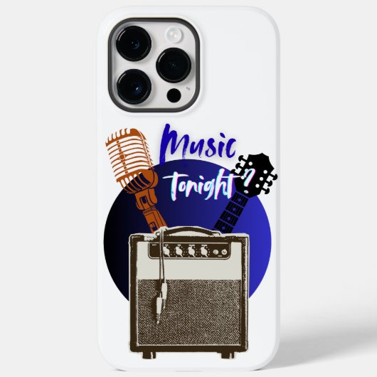 Coques Case-Mate iPhone Musique Ce Soir ? (Verso)