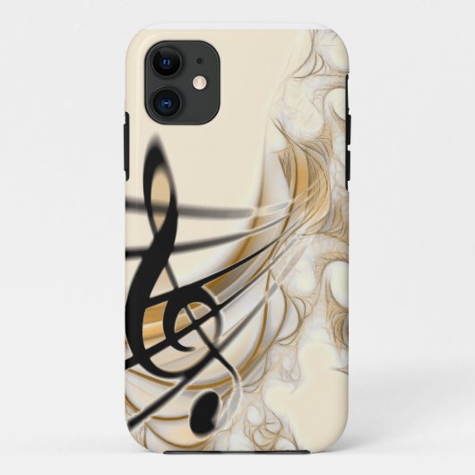 Coques Case-Mate iPhone Musique - clef triangulaire (Dos)