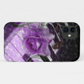Coques Case-Mate iPhone Musique d'amour,Purle_ (Dos (Horizontal))