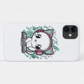 Coques Case-Mate iPhone musique de chat (Dos (Horizontal))