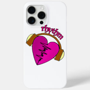 Coque iPhone 15 Pro Max musique et battements de coeur