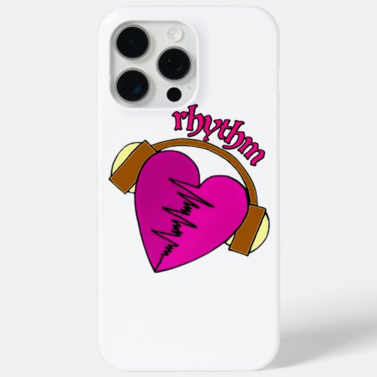 Coques Case-Mate iPhone musique et battements de coeur (Verso)